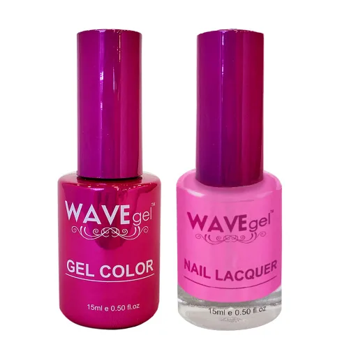 Vista 15 de WAVEGEL - Juego dúo de gel y esmalte de uñas a juego - Colección Princess - #001 Super Black I 0.5 onzas #001 Super Negro