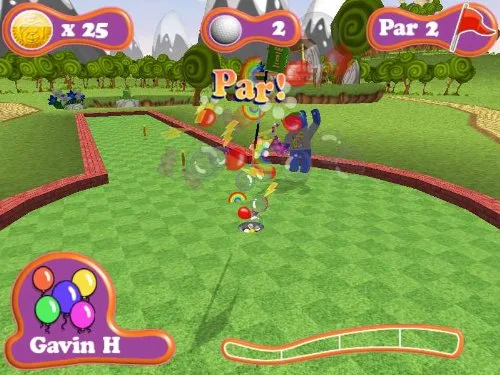 Vista 6 de Gummy Bears Mini Golf - Nintendo Wii