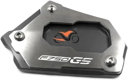 Vista 15 de Motorcycle Kickstand Pad Motorcycle CNC Kickstand Foot Side Stand Extension Pad Support Plate Enlarge for B&MW F850GS F750GS F850 F750 GS F 750 GS F