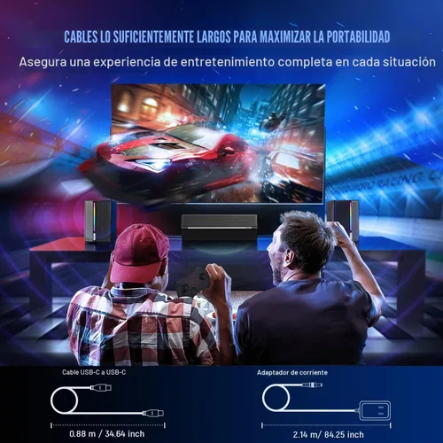 Vista 7 de Sistema de altavoces de computadora FIFINE con subwoofer, altavoz para juegos para PC con RGB, control de volumen, monitoreo, entrada auxiliar