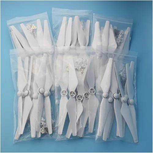 Vista 5 de SeiZed Accesorios de repuesto para DJI Phantom 4/4P/4A/V2.0/4RTK Hélices de liberación rápida cuchillas de plástico (color : 1 par)