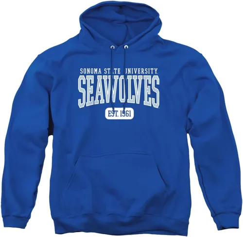 Vista 182 de LOGOVISION Colección de sudaderas con capucha unisex con diseño oficial de Collegiate Est. Date para hombres y mujeres
