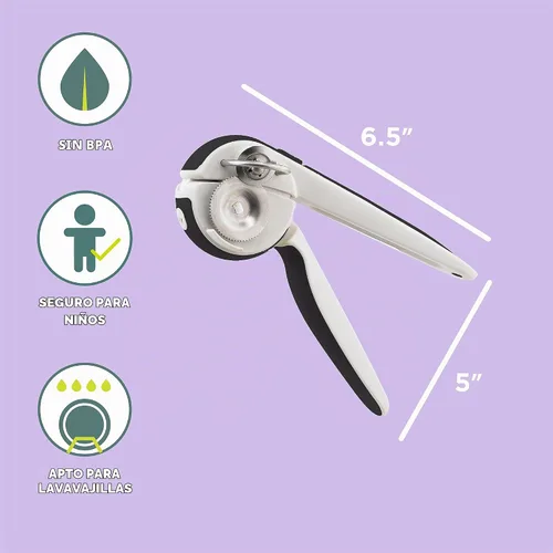 Vista 2 de Chef'n EzSqueeze - Abrelatas operado con una sola mano