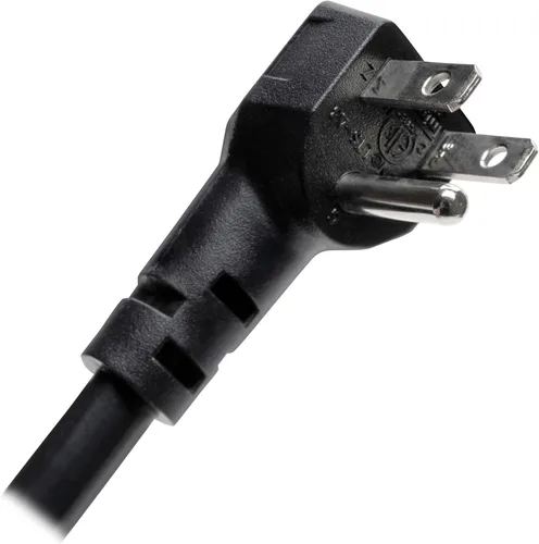 Vista 3 de Eaton Tripp Lite TLP128TTUSBB Protector de sobretensiones con puertos de carga USB, 2 puertos USB, 12 tomas de corriente, enchufe plano, cable