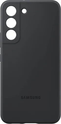 Vista 4 de Samsung S22 Silicone Cover Negro