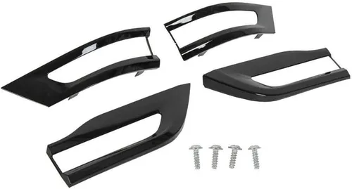 Vista 2 de Cubierta de biseles de lámpara trasera negra brillante para Jeep Grand Cherokee 2014-2021, no para Grand Cherokee L 2021