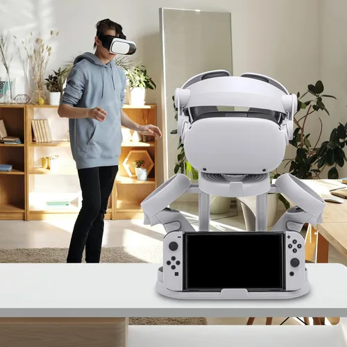 Vista 6 de VR Headset Organizer and Display Stand