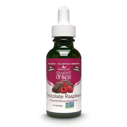 Vista 10 de Stevia líquida Sweetleaf, 2 onzas Gotas dulces, extracto orgánico de hoja de stevia, cero calorías, sin eritritol, sustituto del azúcar