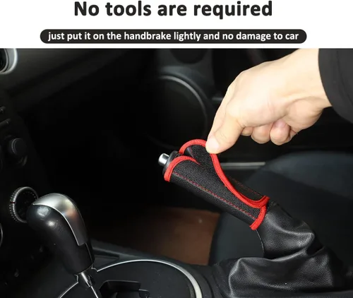 Vista 7 de Cubierta de freno de mano para coche, cubierta protectora de freno lateral dedicado para Mazda MX-5 RF Miata 2015-2019