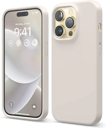 Vista 21 de elago Compatible con Funda para iPhone 14 Pro, Funda de Silicona Líquida, Cubierta Protectora de Cuerpo Completo, A Prueba de Golpes, Funda Delgada