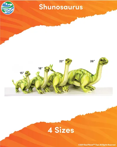 Vista 3 de Real Planet Peluche de dinosaurio de 18 pulgadas, animales de peluche de dinosaurio, dinosaurio de peluche para bebé, juguetes de dinosaurio