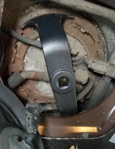 Vista 3 de Herramienta de anillo de bloqueo del tanque de combustible, bomba de combustible, desmontaje e instalación de emisores Compatible con Ford Chrysler