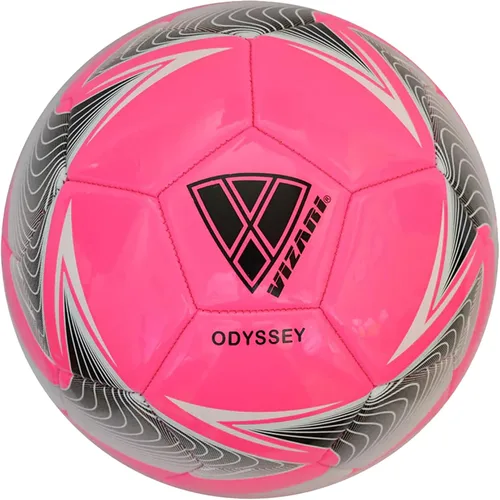 Vista 28 de Balón de fútbol Vizari con flores Azul