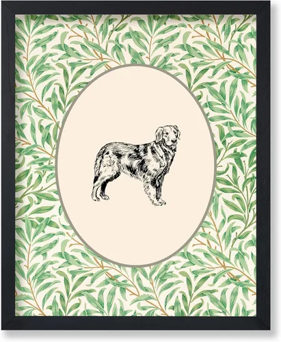 Vista 17 de Poster Master Póster Vintage de Cocker Spaniel Inglés - Impronta Retro de Perro - Arte Floral - Arte de Cachorros - Arte para Amantes de Animales