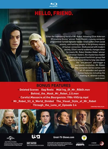 Vista 2 de Mr. Robot The Complete Series Blu-ray