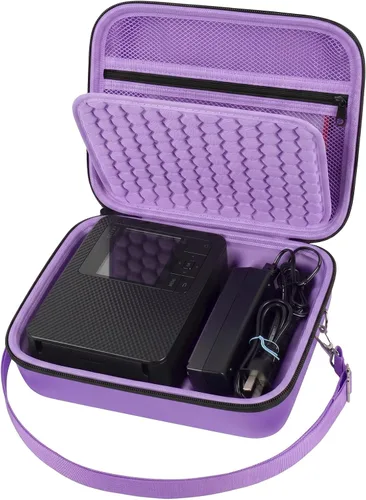 Vista 10 de ALKOO Funda compatible con Canon SELPHY CP1300/CP1200/CP1500 Impresora fotográfica compacta inalámbrica y juego de tinta/papel a color, solo bolsa