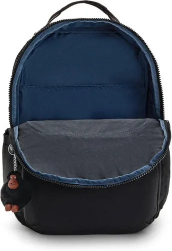 Vista 3 de Kipling Mochila para laptop Seúl extra grande de 17 pulgadas para mujer, duradera, espaciosa con correas acolchadas para el hombro, bolsa escolar