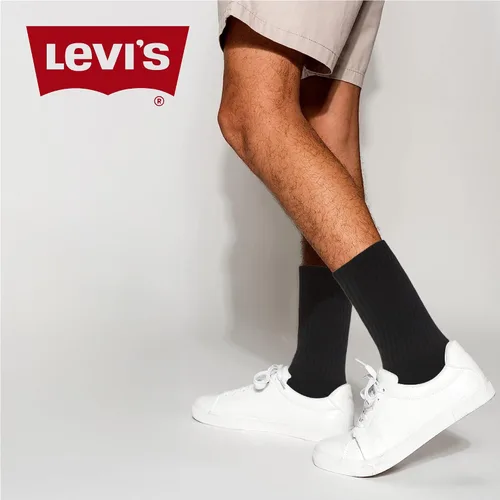 Vista 4 de Levi's Calcetines para hombre, 10 pares de calcetines tobilleros de corte bajo para hombre, calcetines deportivos de primera calidad para hombre
