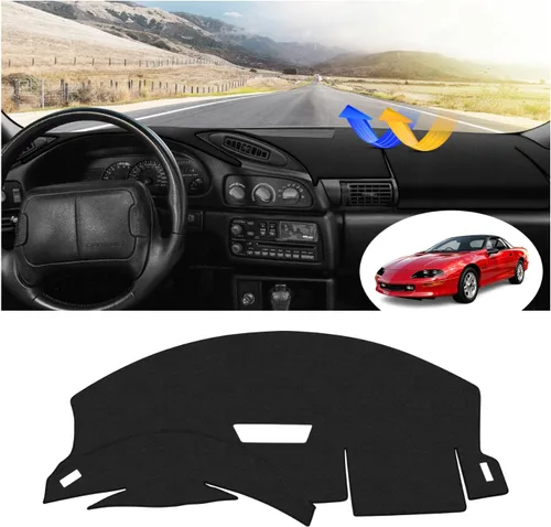 Vista 78 de FIILINES Cubierta para tablero Compatible con Mazda 3 2010-2013 Accesorios Tapete para tablero para Mazda 3 Accesorios Tapete para salpicadero