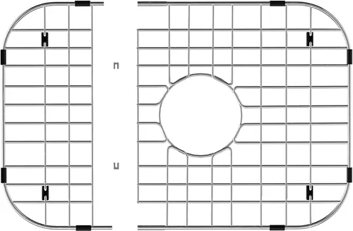 Vista 8 de Escurridor de platos extensible sobre el fregadero, escurridor de platos en el fregadero, rejilla para fregadero de cocina, protector de fregadero