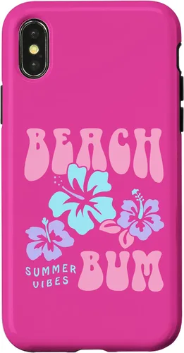 Vista 5 de Coconut Girl Beach Bum Pastel Graphic Trendy y2k 90s Retro Case for iPhone 17