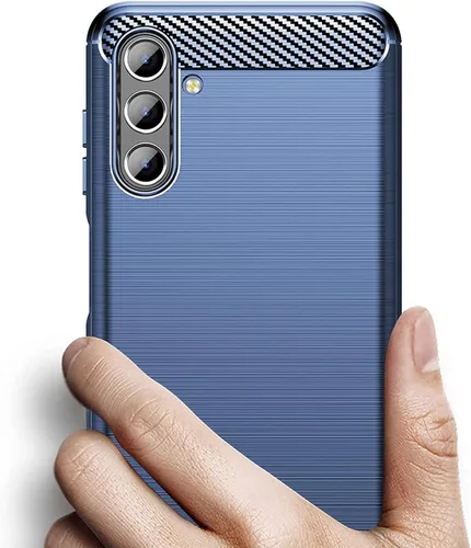 Vista 2 de Diseñado para Samsung Galaxy A13 5G, TPU suave delgado moda funda protectora teléfono 6.5 "Samsung Galaxy A13 4G (azul)