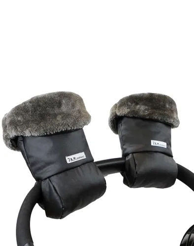 Vista 12 de 7AM Enfant Guantes Calentadores para Cochecito - Manoplas Anticongelantes para Cochecito para Manillares, Manguito Calentador de Manos Repelente al