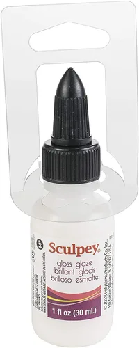 Vista 2 de Sculpey Polyform Sculpey Glaze 1 onza brillante (paquete de 3)