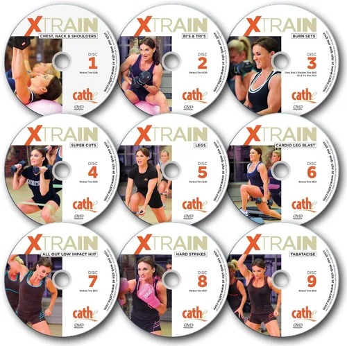 Vista 3 de Cathe Serie XTrain de Friedrich 9 DVD Bundle set