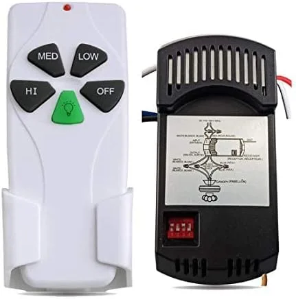 Vista 4 de Receptor universal de ventilador de techo para Harbor Breeze Hunter Hampton Bay (receptor Fan28R)