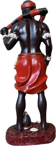 Vista 2 de STATUES Orisha Elegua Orisha Orisha Elegua Estatua Santeria 12 pulgadas