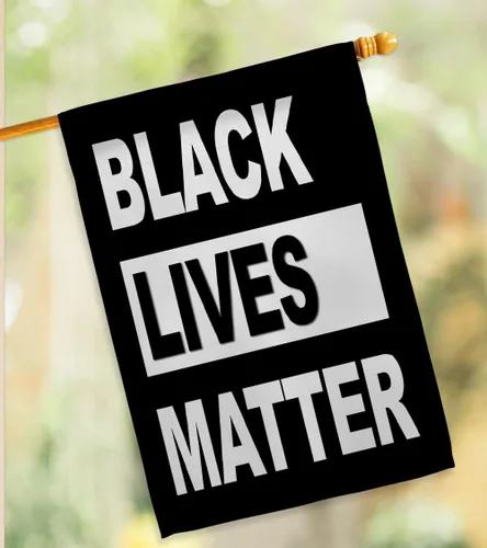 Vista 10 de BLM - Juego de derechos civiles de apoyo, causa, anti racismo, revolución, movimiento, igualdad, decoración social, cartel de regalo para patio