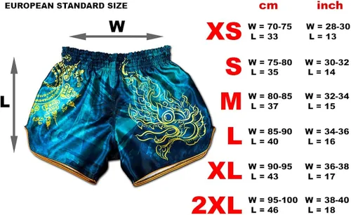 Vista 4 de Muay Thai Shorts Kickboxing Martial Arts Combat Fight MMA UFC Boxer Boxing Trunks unisex, Blanco