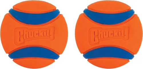 Vista 10 de Chuckit Ultra Squeaker Ball pequeña (1 paquete) ¡Un Chuckit! Pelota de perro ultra chirriante