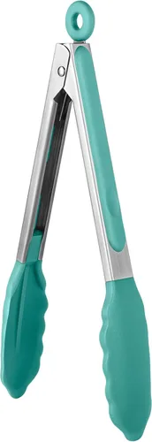 Vista 27 de Pinza de cocina resistente al calor de 600ºF: pinza de cocina de silicona U-Taste de 7 pulgadas con puntas de goma antiadherentes selladas firmes