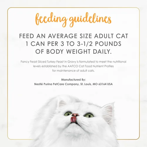 Vista 7 de Purina Fancy Feast - Comida para gato rebanada en trocitos y marinada en salsa, Sliced