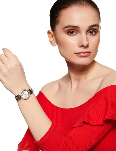 Vista 9 de Michael Kors Petite Darci - Reloj de tres manos con detalles brillantes 1024in