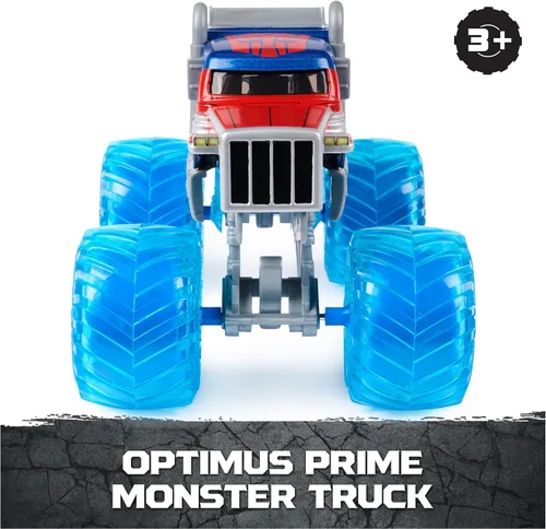 Vista 2 de Monster Jam Transformers Optimus Prime - Camión fundido a presión a escala