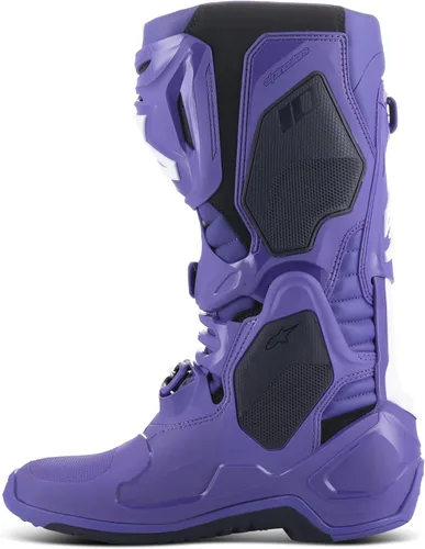 Vista 4 de Alpinestars Tech 10 Botas de motocross (Ultravioleta/Negro, 11)