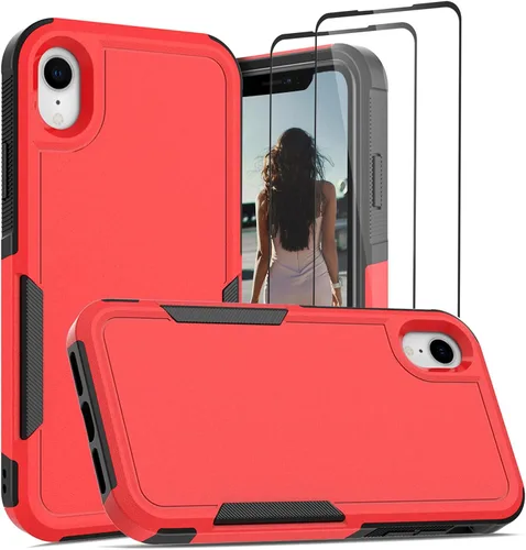 Vista 130 de Jeylly Funda para iPhone SE/Funda para iPhone 5S, Exterior de Plástico Duro que Absorbe Golpes + Interior de Silicona de Goma Defensor contra