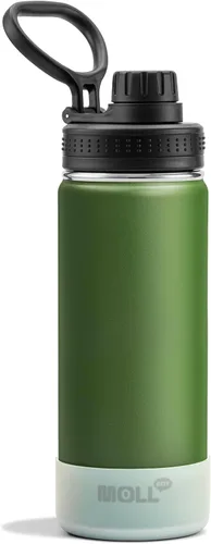 Vista 17 de Botella de agua de 12 oz para niños de acero inoxidable con aislamiento al vacío de boca ancha Botella de agua deportiva - Pequeña botella de agua
