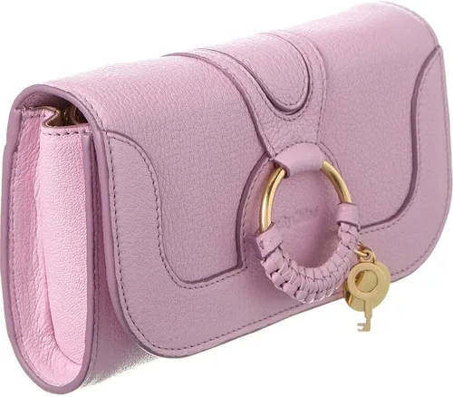 Vista 3 de See by Chloé Cartera de piel con cadena, color morado, Púrpura