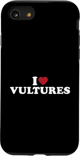 Vista 13 de Funda para iPhone 14 I Love Vultures, I Heart Vultures