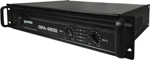 Vista 4 de Gemini Amplificador de potencia DJ profesional GPA-4800 4000W
