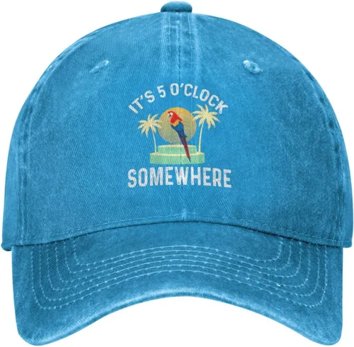 Vista 43 de Philysonic 5 Oclock Somewhere Hat It is 5 Oclock Somewhere Hat Gorra de béisbol para mujer, gorra de moda