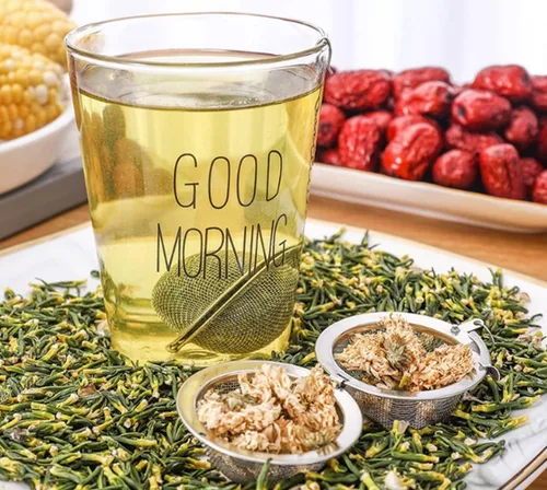 Vista 8 de Colador de bolas de té – 2 piezas de acero inoxidable, bolas de té, infusores de té de 2.1 pulgadas para té más pronunciado, té suelto, infusor