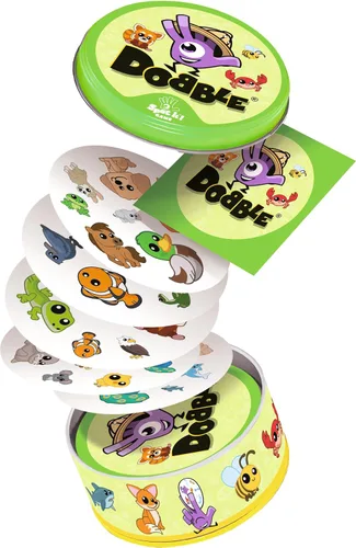 Vista 3 de Asmodee Dobble Animals Juego de cartas A partir de 4 años 2-8