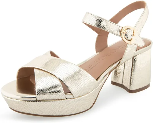 Vista 16 de Aerosoles Sandalias de tacón Cosmos para mujer Cuero Beige Beige