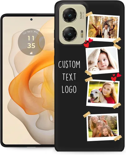 Vista 27 de Funda personalizada para Motorola Moto G Stylus 5G con nombre de foto y texto – GStylus 5G personalizada para teléfono móvil/smartphone/teléfono