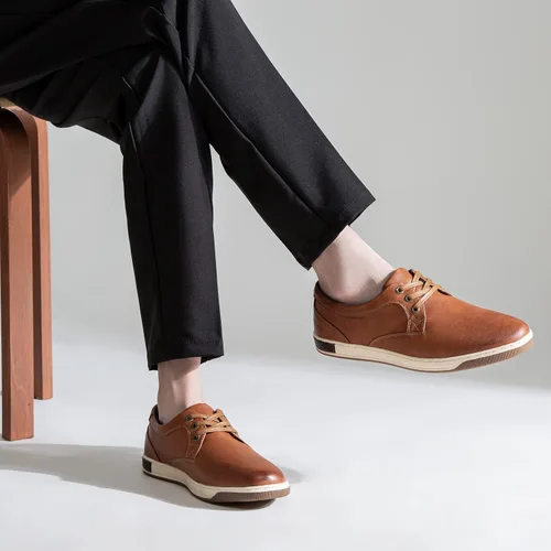 Vista 7 de Jousen - Tenis informales a la moda para hombre